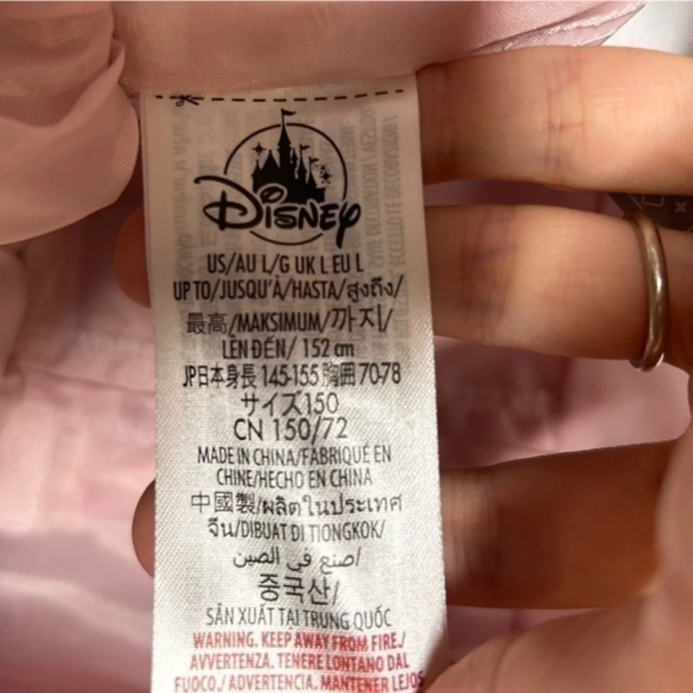 Disney Store‎ Sleeping Beauty Aurora Pink Adaptive Princess Dress